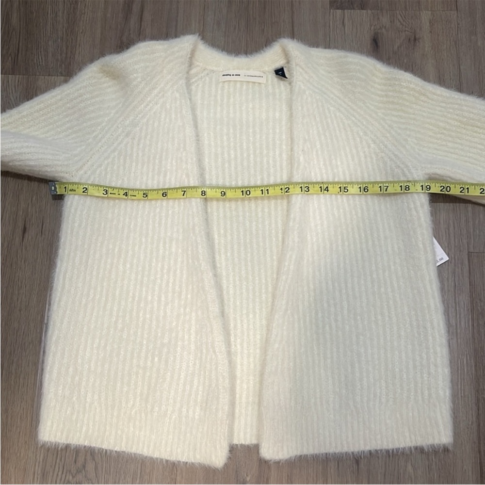 NWT Sleeping on Snow by Anthropologie Cream Women's LS Cardigan - Picture 11 of 15